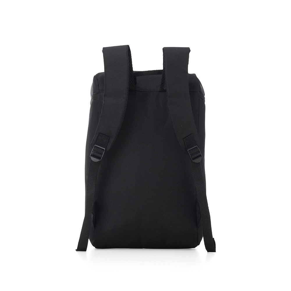 Mochila Térmica Easy Trip 16 L em poliéster, com zíper, alça de mão e alça de ombro ajustável; revestimento interno para conservar temperatura por até 4 h.