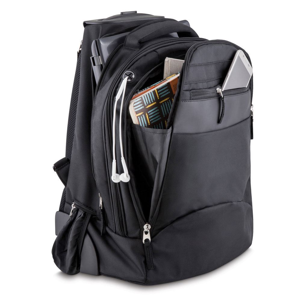 Mochila Executiva com Rodinhas All Black | Mandatory