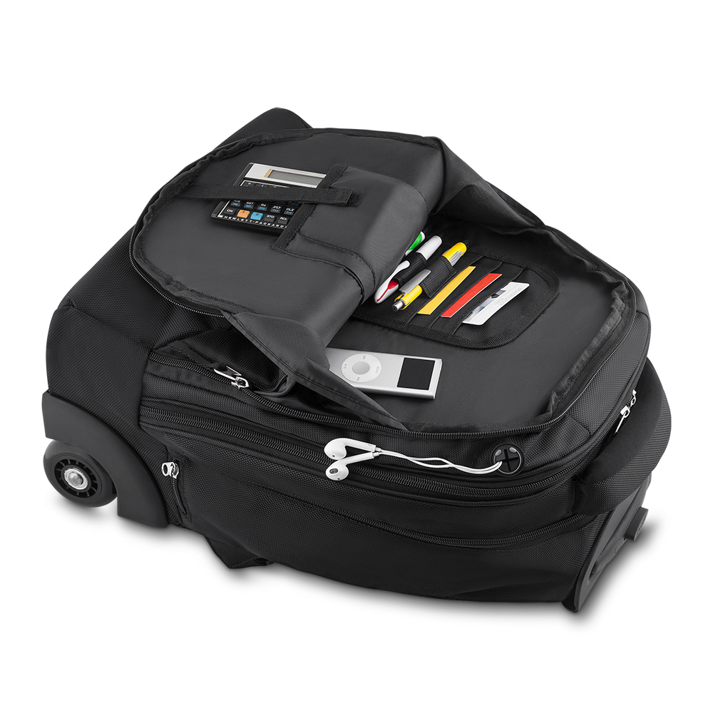 Mochila Executiva com Rodinhas All Black | Mandatory