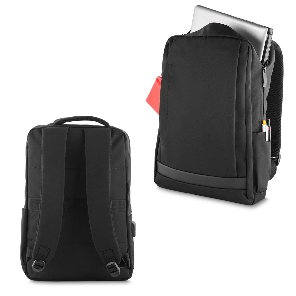 Mochila com USB, entrada P2 e porta notebook | Mandatory