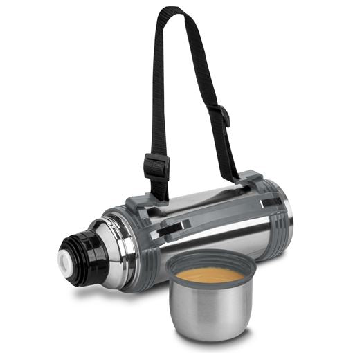 Garrafa térmica ThermaGo com alça lateral