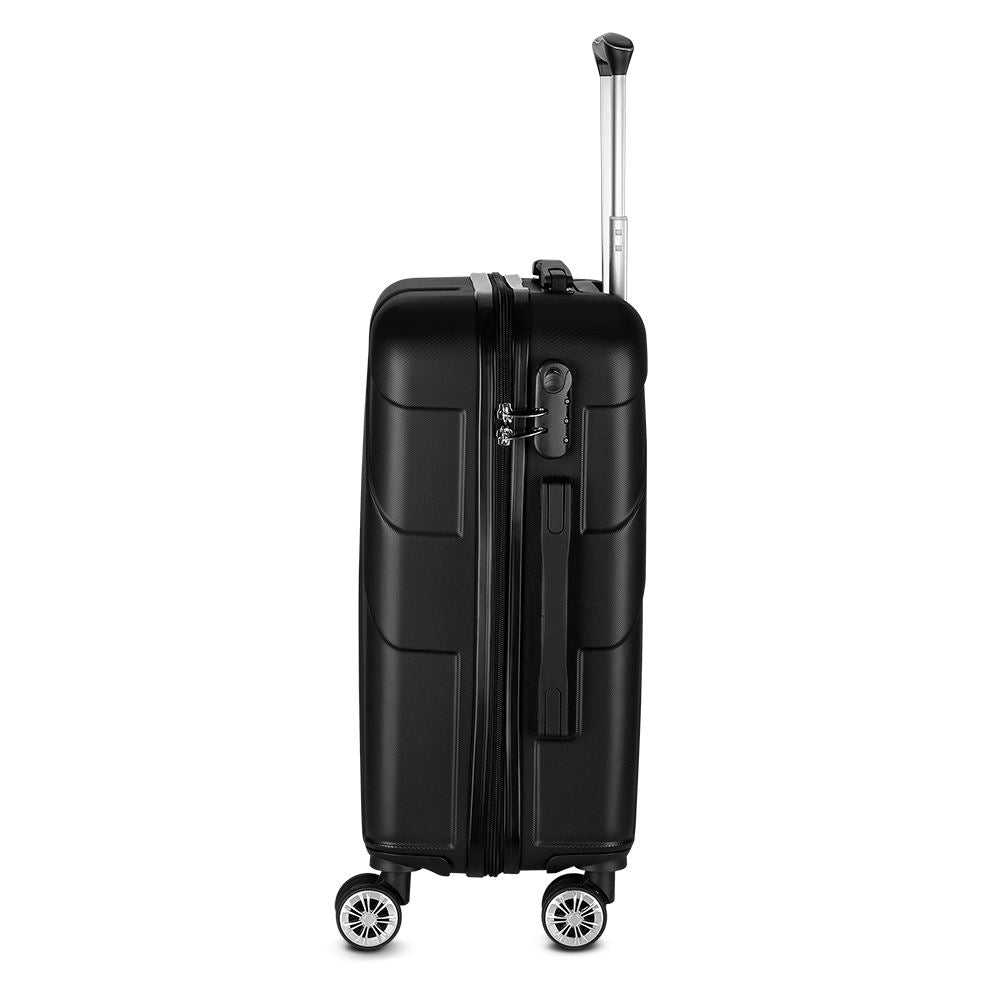 Mala 52L Easy Travel Azul com Rodas 360°