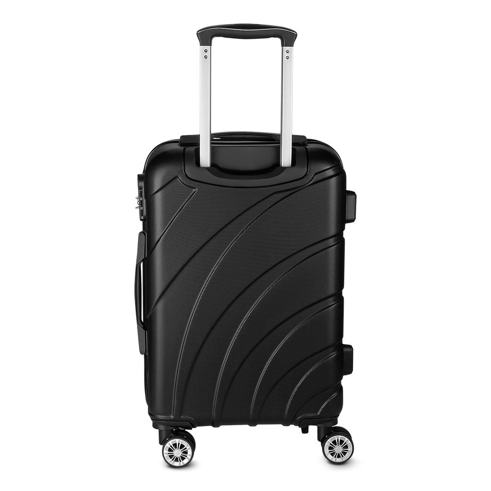 Mala 52L Easy Travel Azul com Rodas 360°