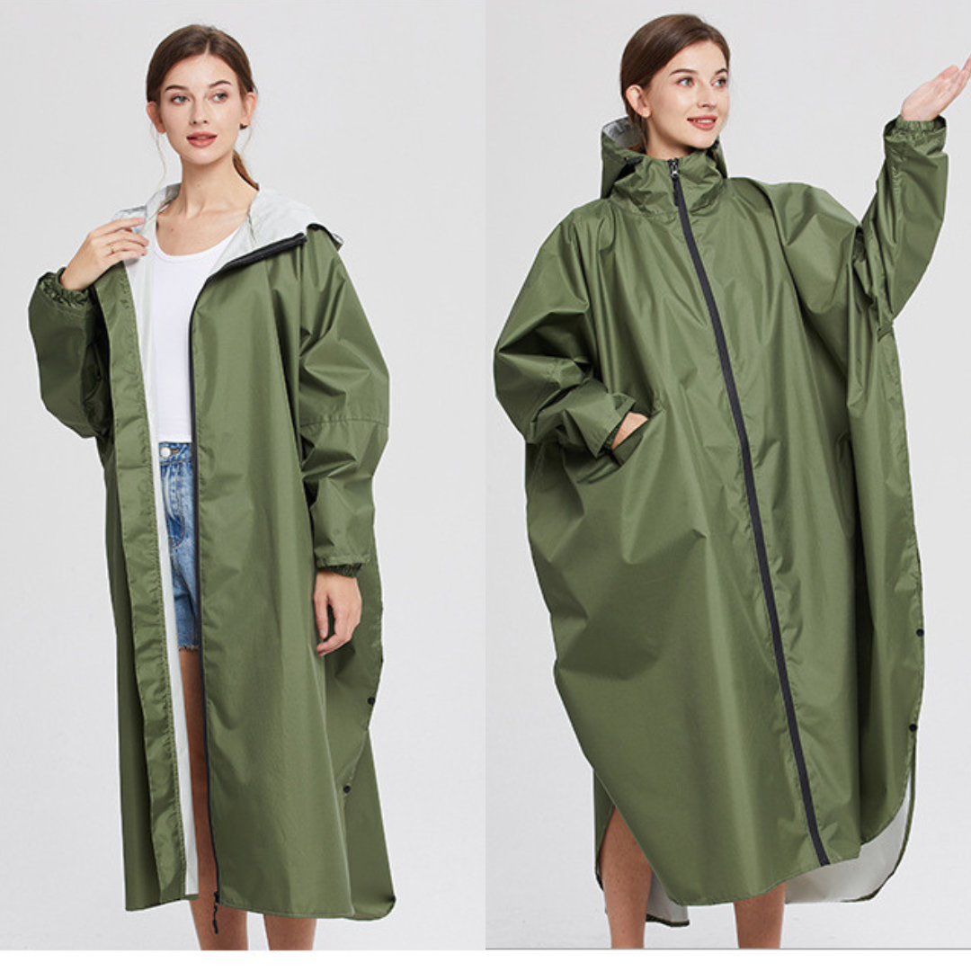 Capa de Chuva Sophia Estilosa Tipo Poncho Grossa e Resistente - Mandatory