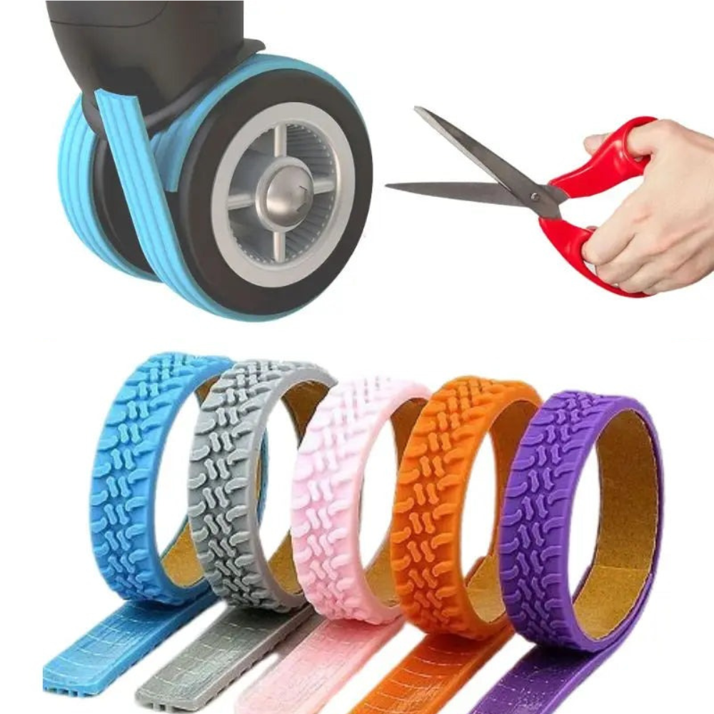 Protetores Autocolantes de Rodas para Malas - Kit 4 Peças - Mandatory
