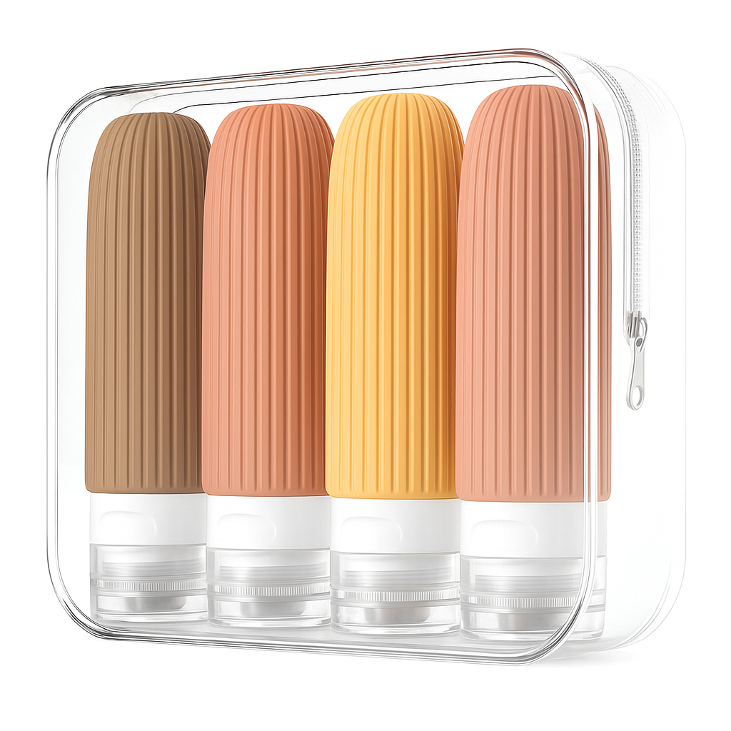 Kit Easy Trip para Viages 4 Dispensers Portáteis para Viagens - Mandatory