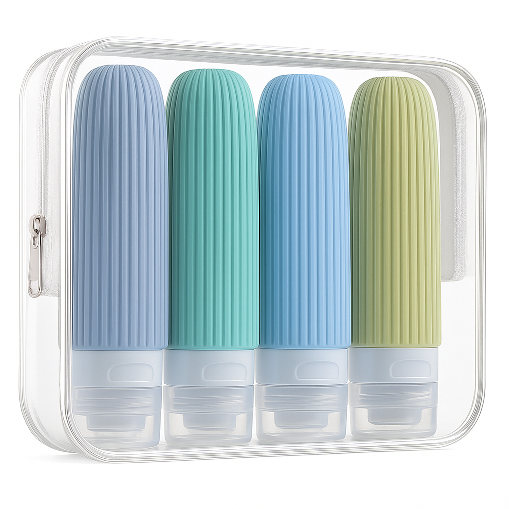 Kit Easy Trip para Viages 4 Dispensers Portáteis para Viagens - Mandatory