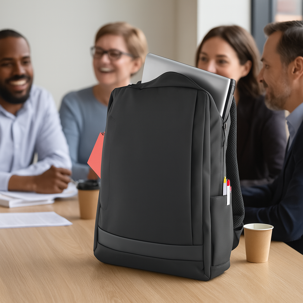 Mochila com USB, entrada P2 e porta notebook | Mandatory