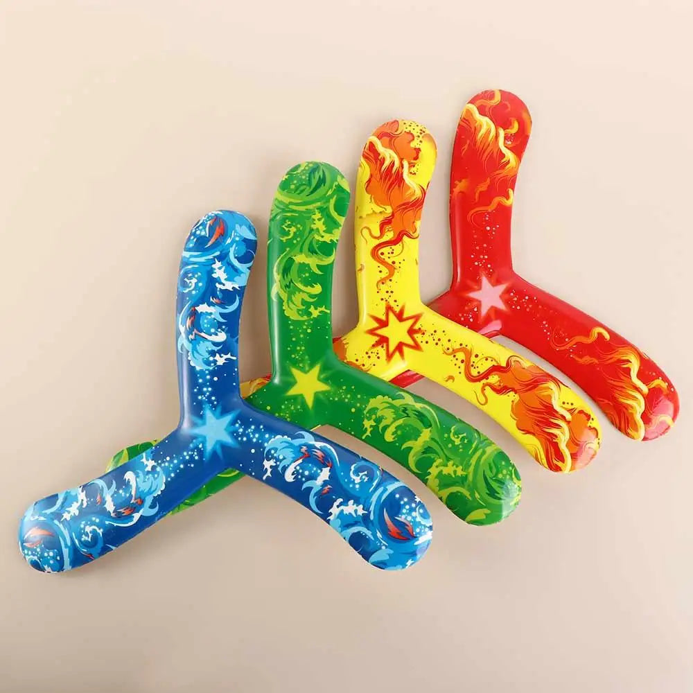 Boomerang Colorido Interativo para Jogos ao Ar Livre - Mandatory