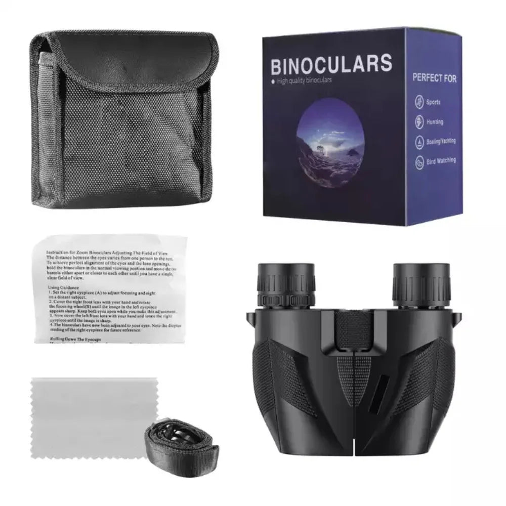 Binóculos Portátil de Alta Potência Óptica Telescópio - Mandatory