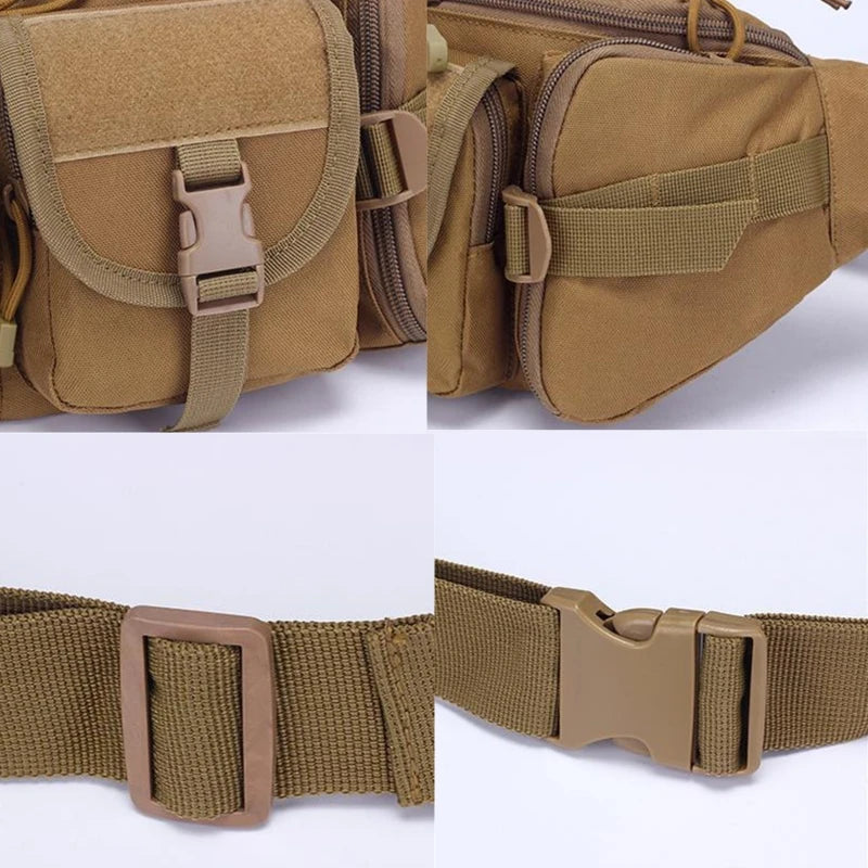 Bolsa Tática Utilitária para Camping, Trilhas e Aventuras ao Ar Livre - Mandatory