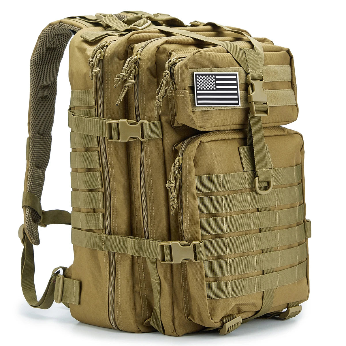 Mochila Tática 50L Alta para Aventuras e Viagens - Mandatory