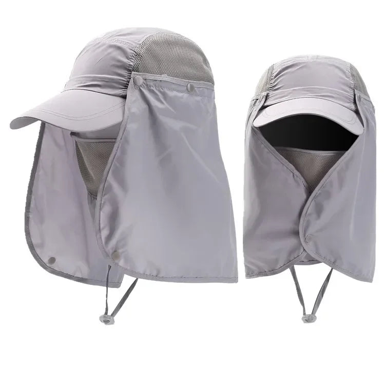Boné Fechado com Proteção UV - Ideal para Pesca, Trilhas e Ecoturismo - Mandatory