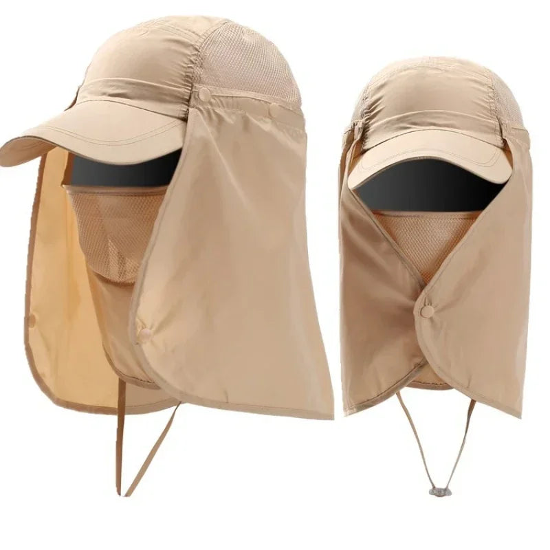 Boné Fechado com Proteção UV - Ideal para Pesca, Trilhas e Ecoturismo - Mandatory