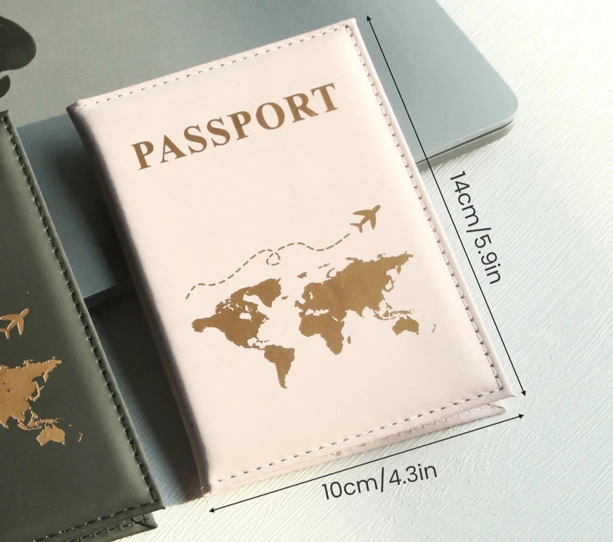 Capa de Passaporte Mapa-Múndi Porta Documentos e Cartões - Mandatory