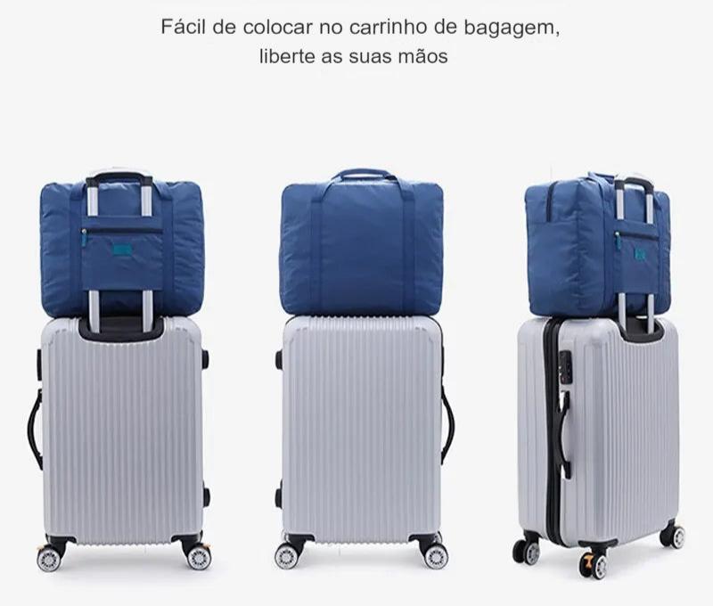 Bolsa de Viagem Dobrável 20L Leve Unissex - Mandatory