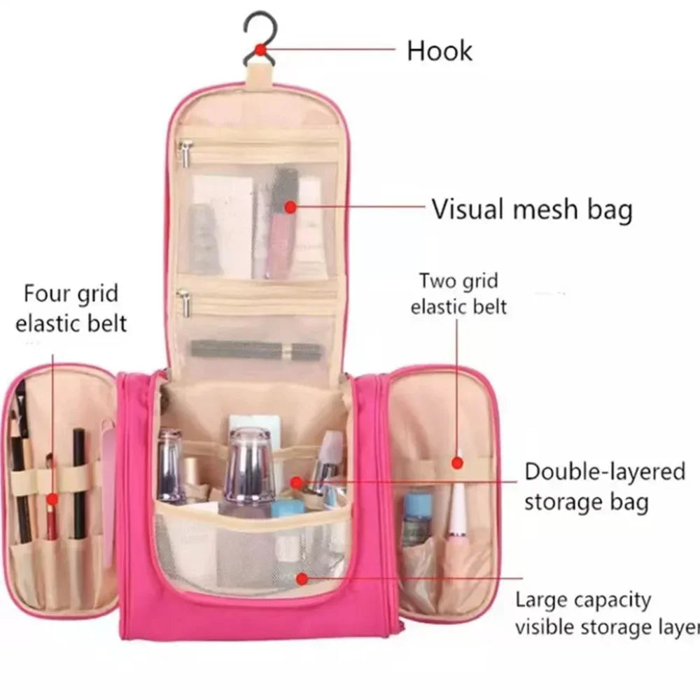 Necessaire Organizadora de Maquiagem para Viagem - Mandatory