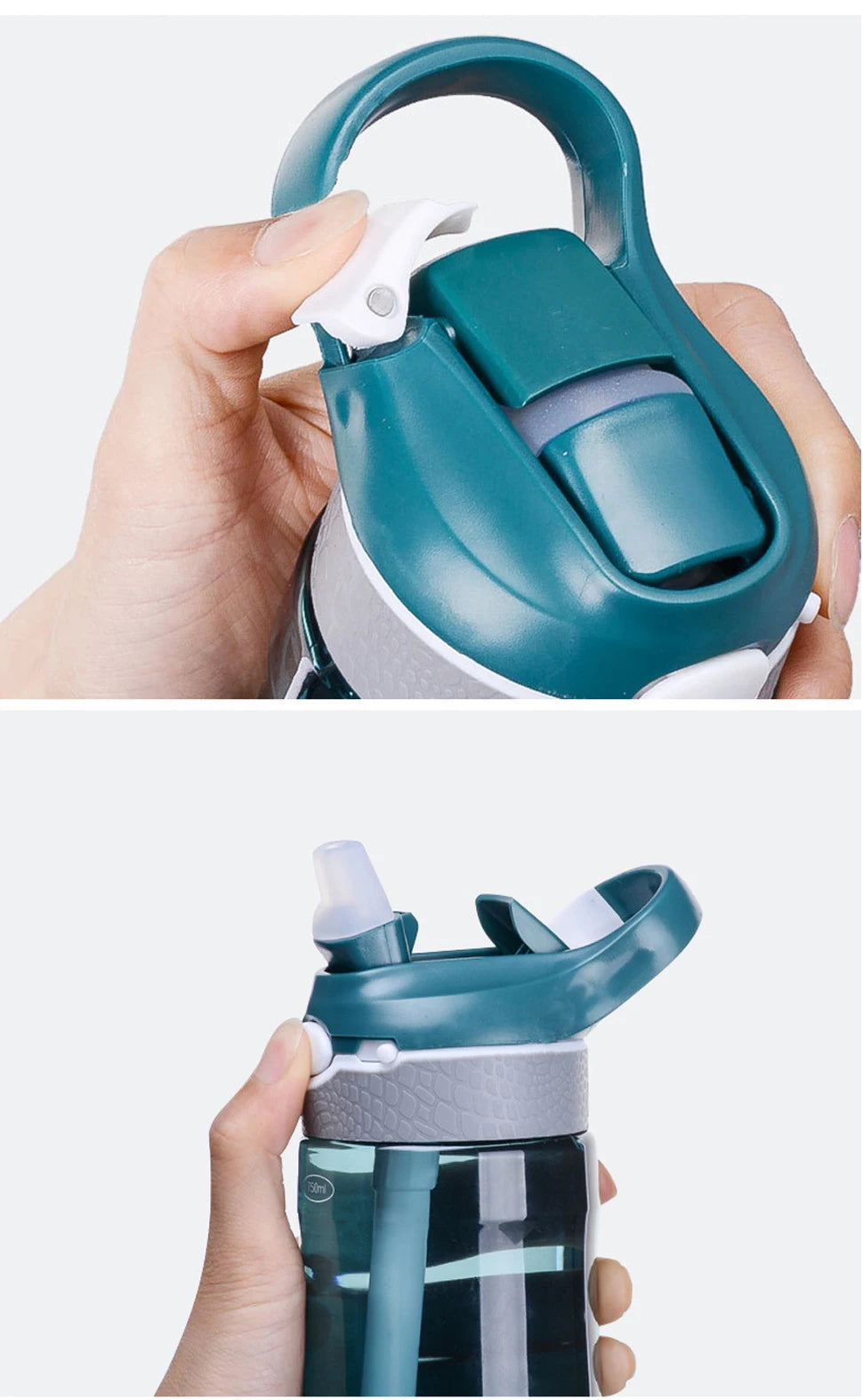 Garrafa com Filtro Purificador de Água 750ML - Mandatory