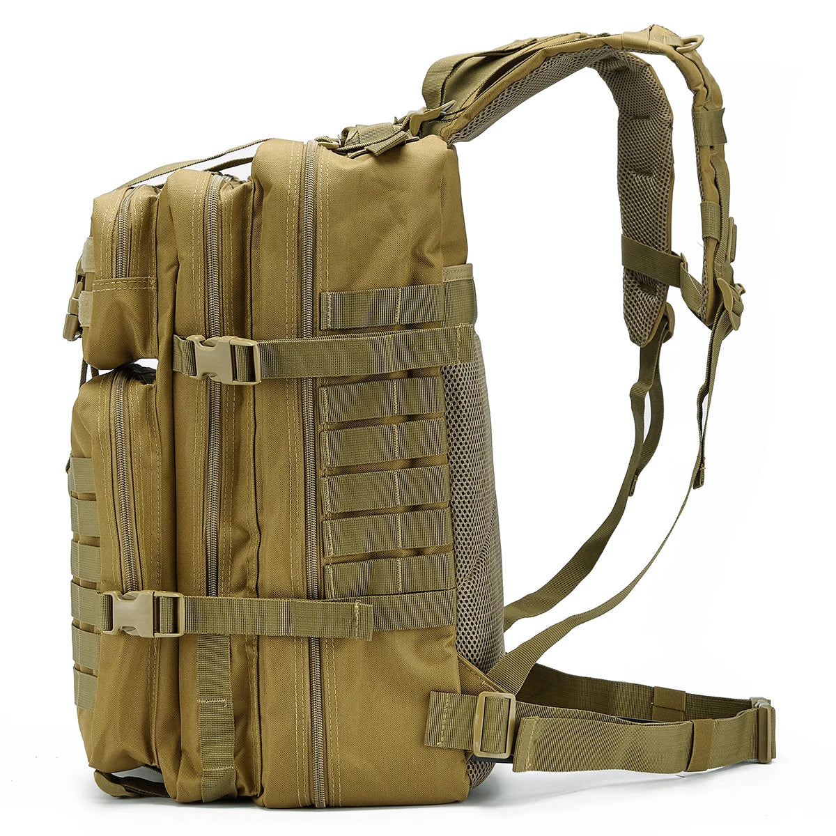 Mochila Tática 50L Alta para Aventuras e Viagens - Mandatory