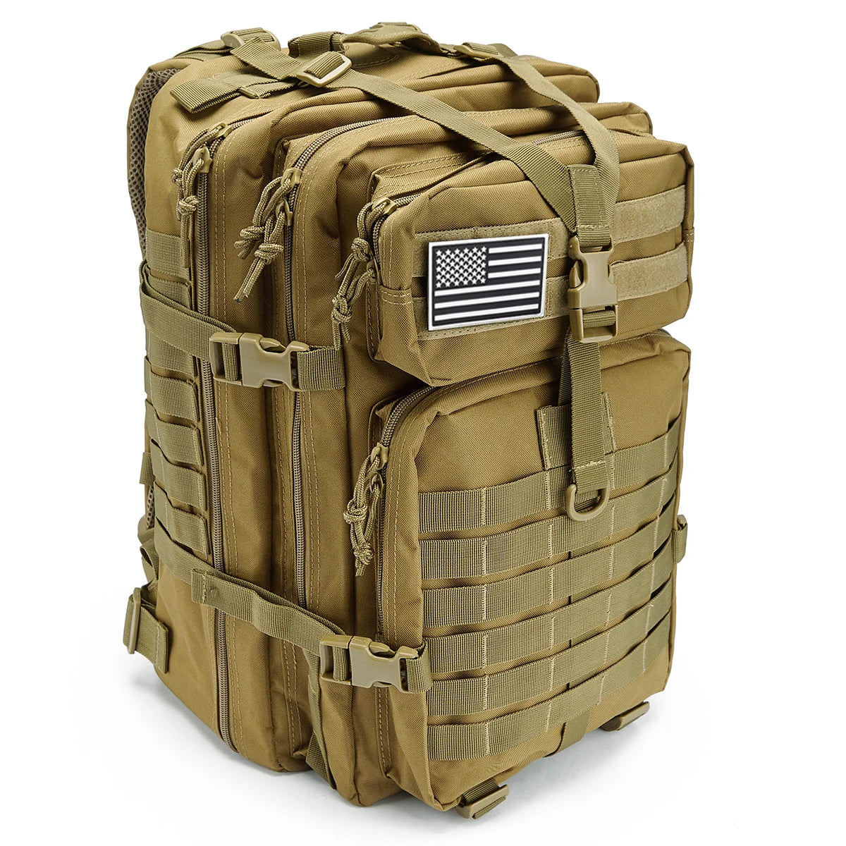 Mochila Tática 50L Alta para Aventuras e Viagens - Mandatory