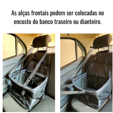 Assento Cadeirinha para Pet Veicular – Transporte Seguro para Cães e Gatos - Mandatory