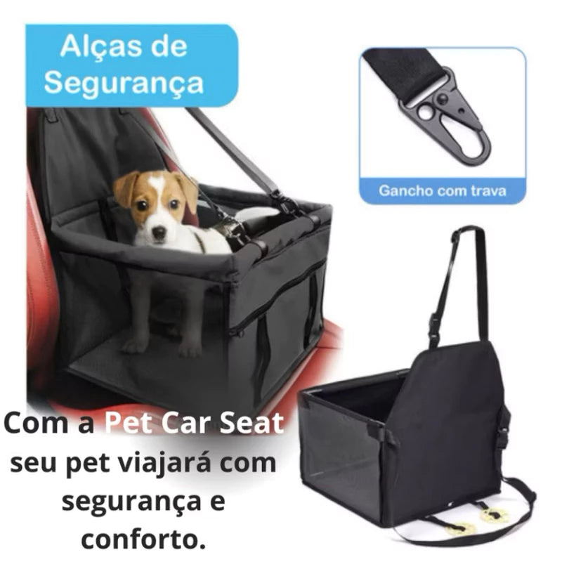 Assento Cadeirinha para Pet Veicular – Transporte Seguro para Cães e Gatos - Mandatory