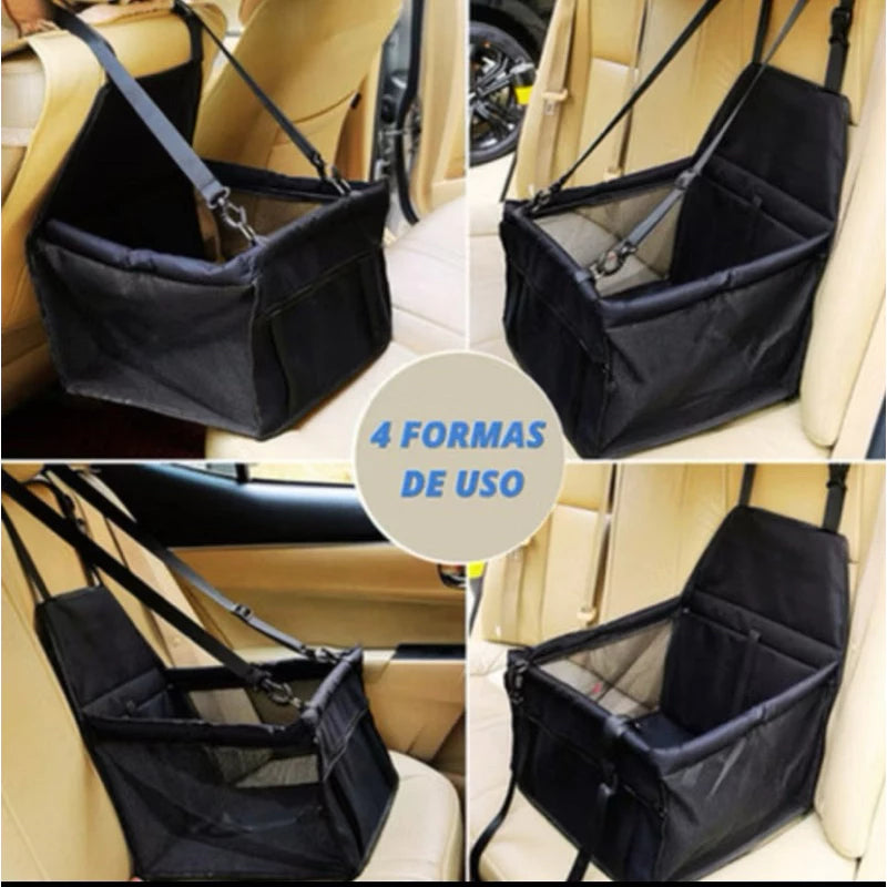 Assento Cadeirinha para Pet Veicular – Transporte Seguro para Cães e Gatos - Mandatory