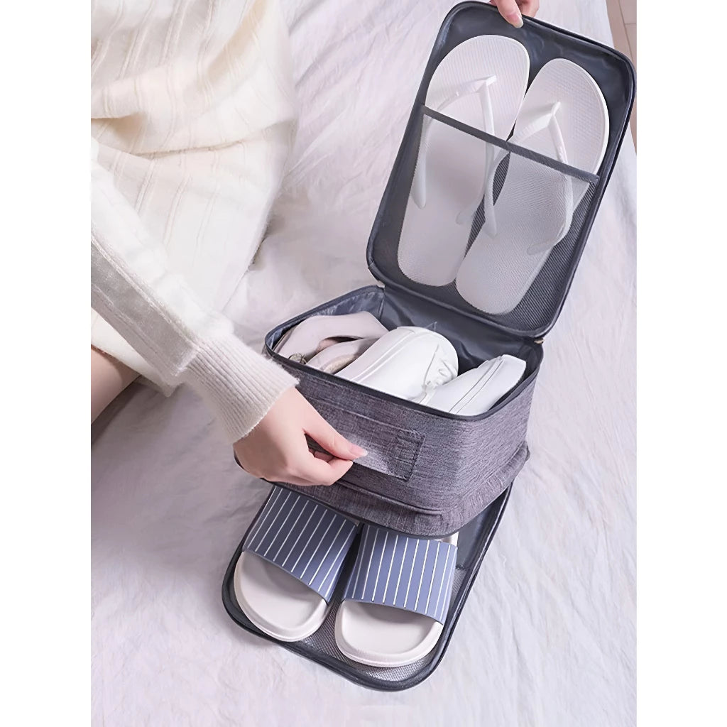 Organizador de Sapatos Impermeável para Viagem, Academia e Escola - Mandatory