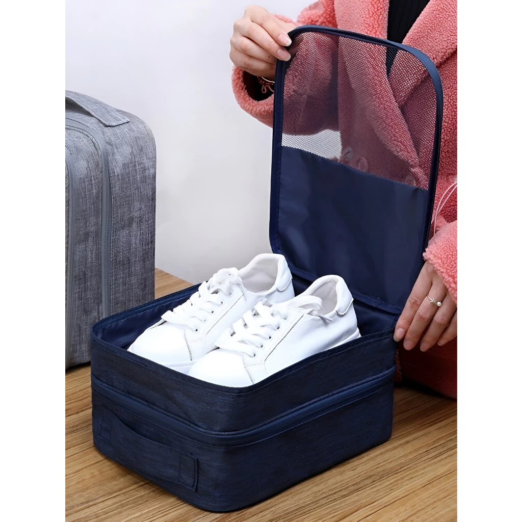 Organizador de Sapatos Impermeável para Viagem, Academia e Escola - Mandatory