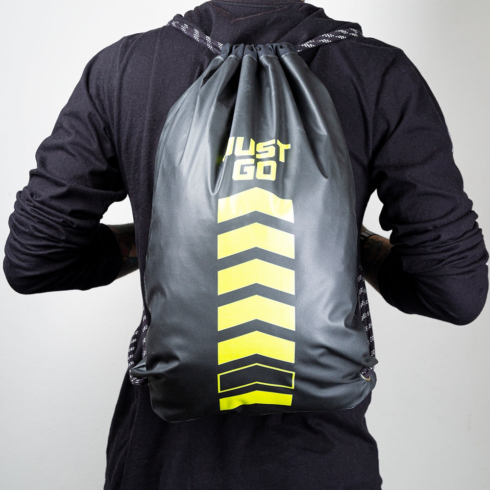 Saco Academia Just Go - Mochila Leve com Fechamento por Cordão
