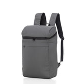 Mochila Térmica Easy Trip 16 L em poliéster, com zíper, alça de mão e alça de ombro ajustável; revestimento interno para conservar temperatura por até 4 h.