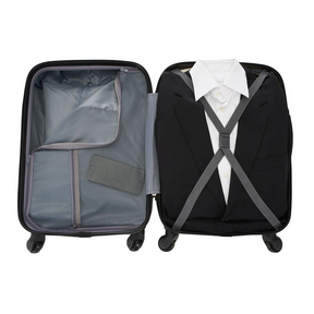Mala Easy Travel 44L com Rodas 360° e Porta Notebook