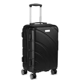 Mala 52L Easy Travel Azul com Rodas 360°