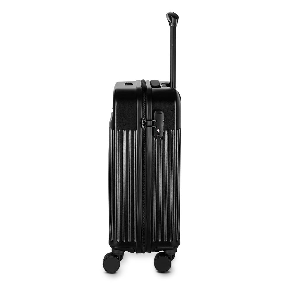 Mala 40L Easy Travel com Rodas 360°, USB e Abertura Frontal
