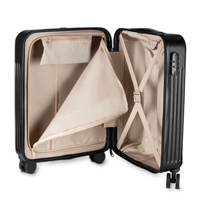 Mala 40L Easy Travel com Rodas 360°, USB e Abertura Frontal