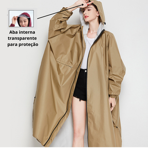 Capa de Chuva Sophia Estilosa Tipo Poncho Grossa e Resistente - Mandatory