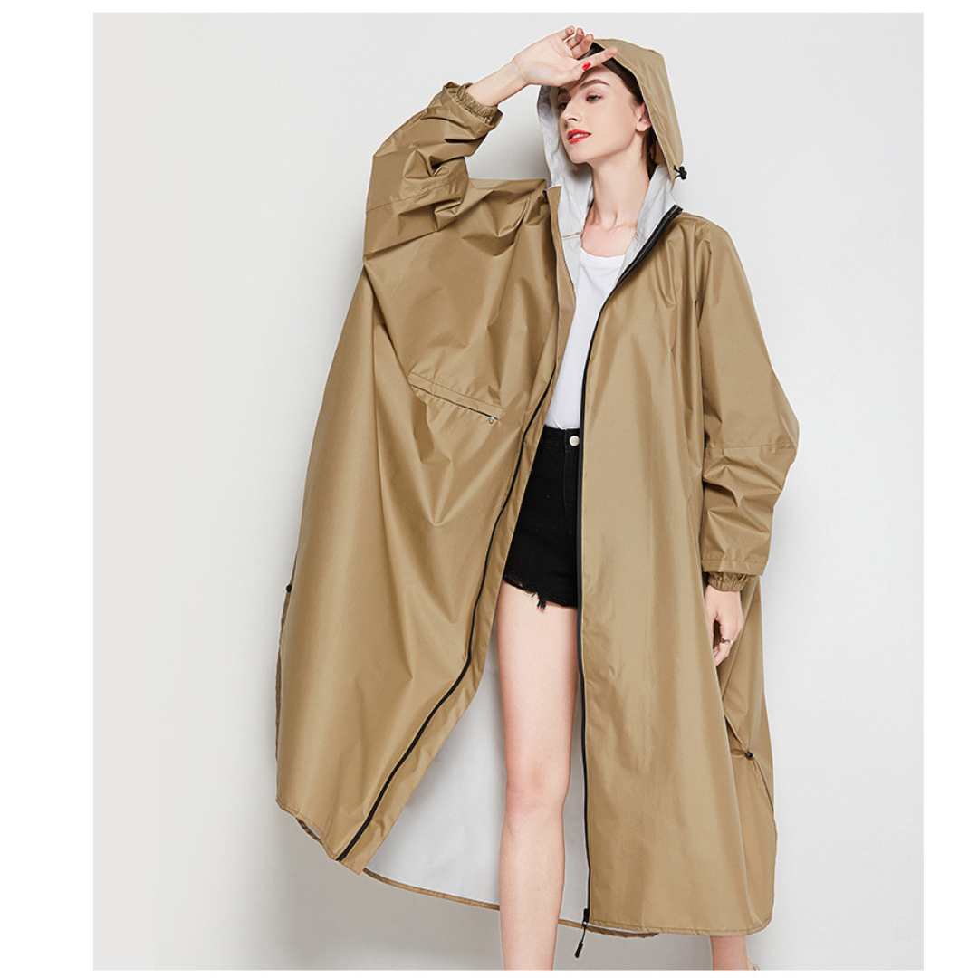 Capa de Chuva Sophia Estilosa Tipo Poncho Grossa e Resistente - Mandatory