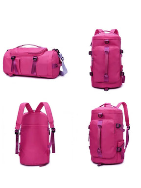 Bolsa Mala de Viagem Esportiva Unisex Impermeável 3 em 1 - Mandatory