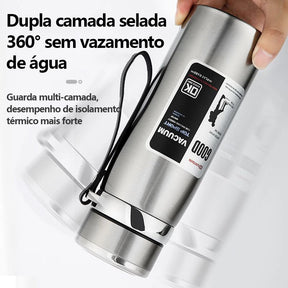 Garrafa Térmica de Aço Inoxidável com Dupla Isolação - Mandatory