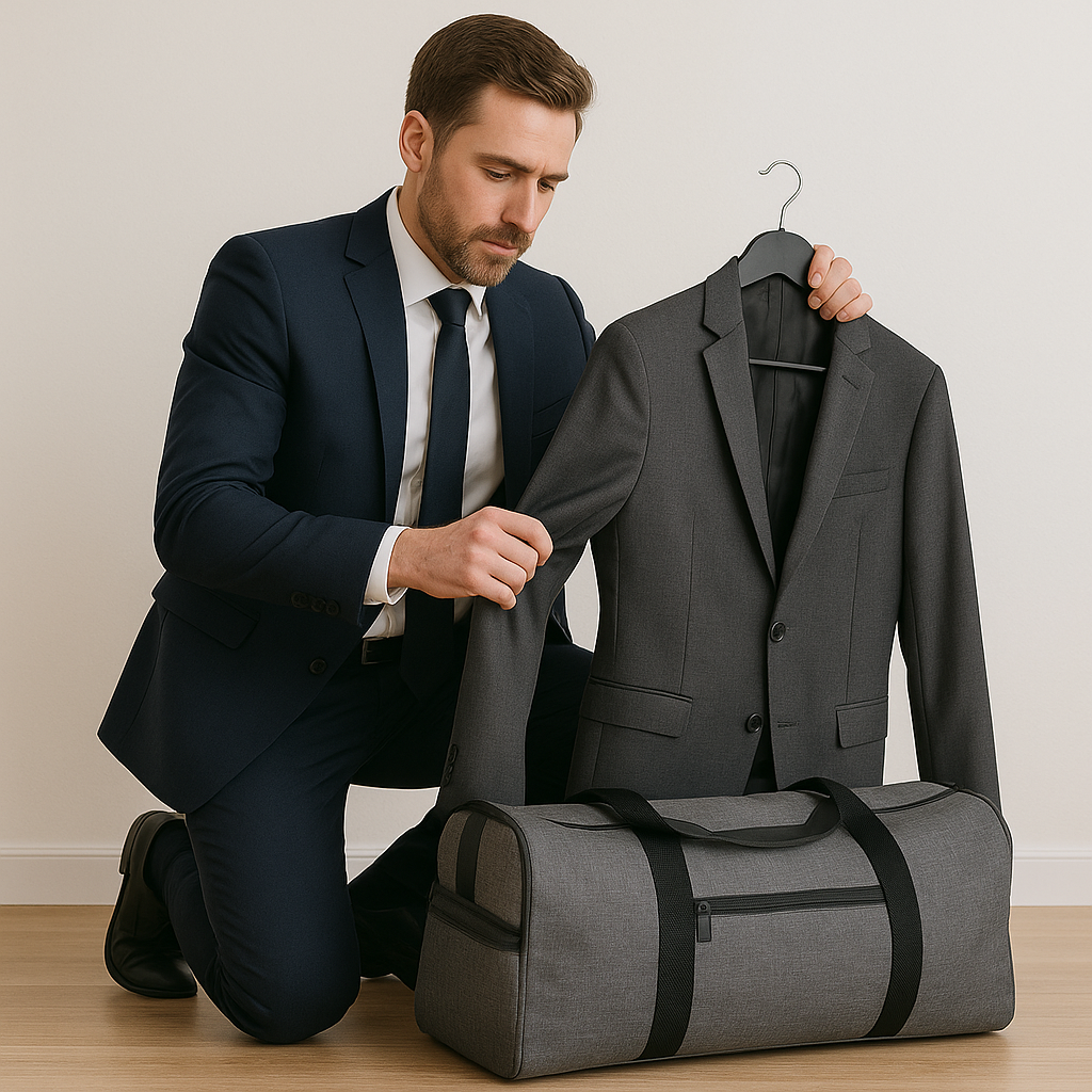 Bolsa Terno Soft de Viagem Masculina para Roupa Social Terno Impermeável - Mandatory