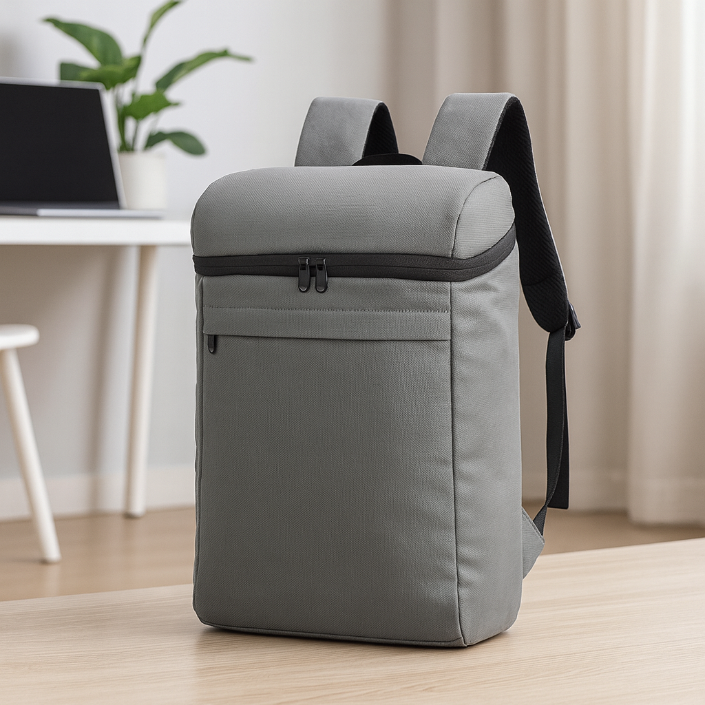 Mochila Térmica Easy Trip 16 L Cinza – Conserva até 4 h - Mandatory