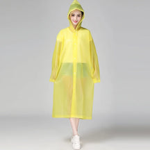 Capa de Chuva Lisa com Capuz para Homens e Mulheres - Mandatory