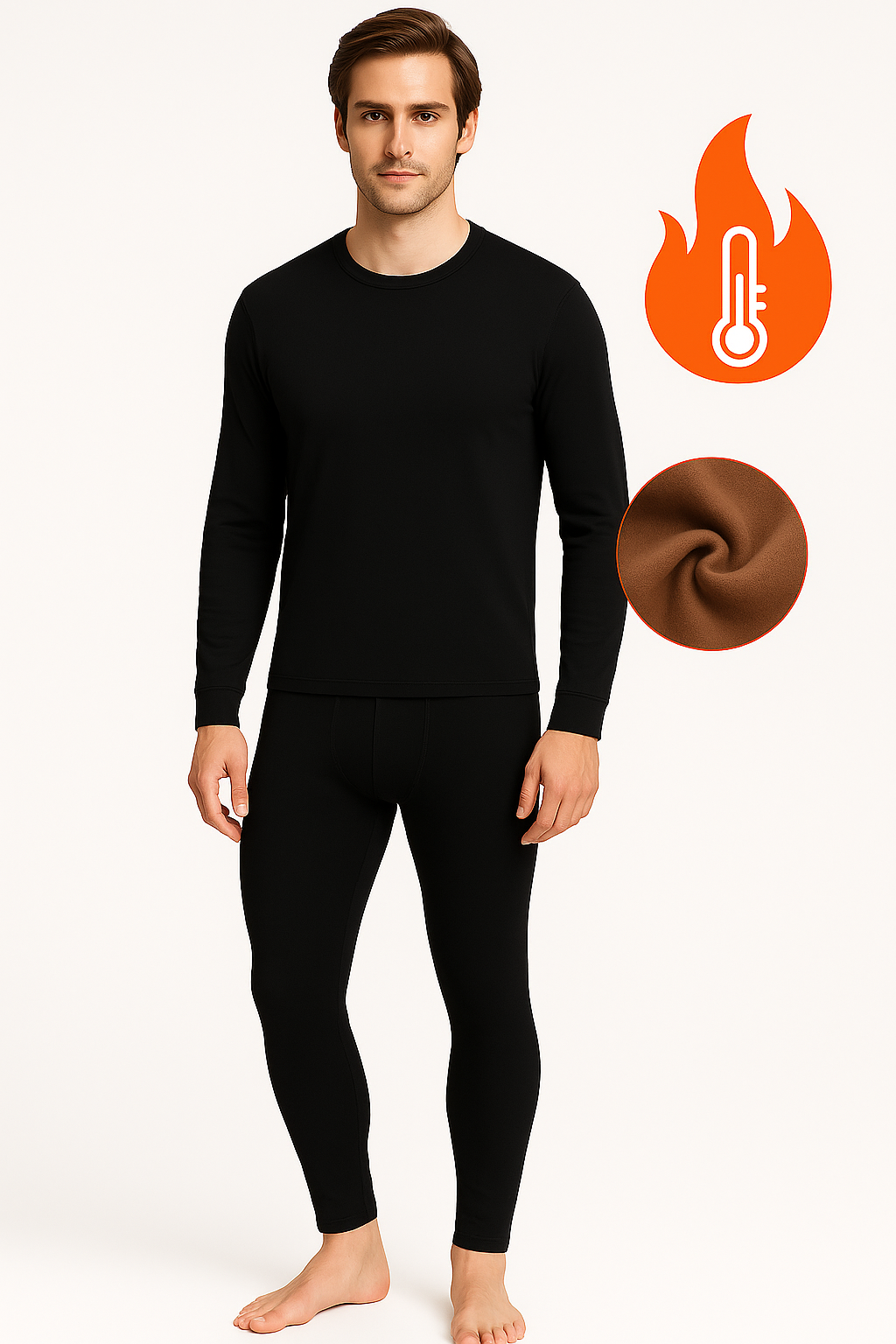 Calça Térmica ThermoFit Collection Unissex Segunda Pele de Inverno - Mandatory