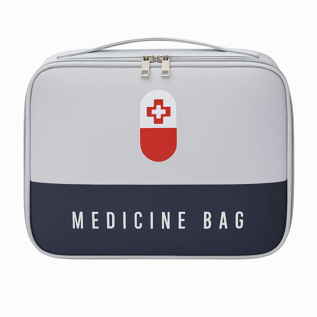 Necessaire de Remédios para Viagem e Primeiros Socorros - Mandatory