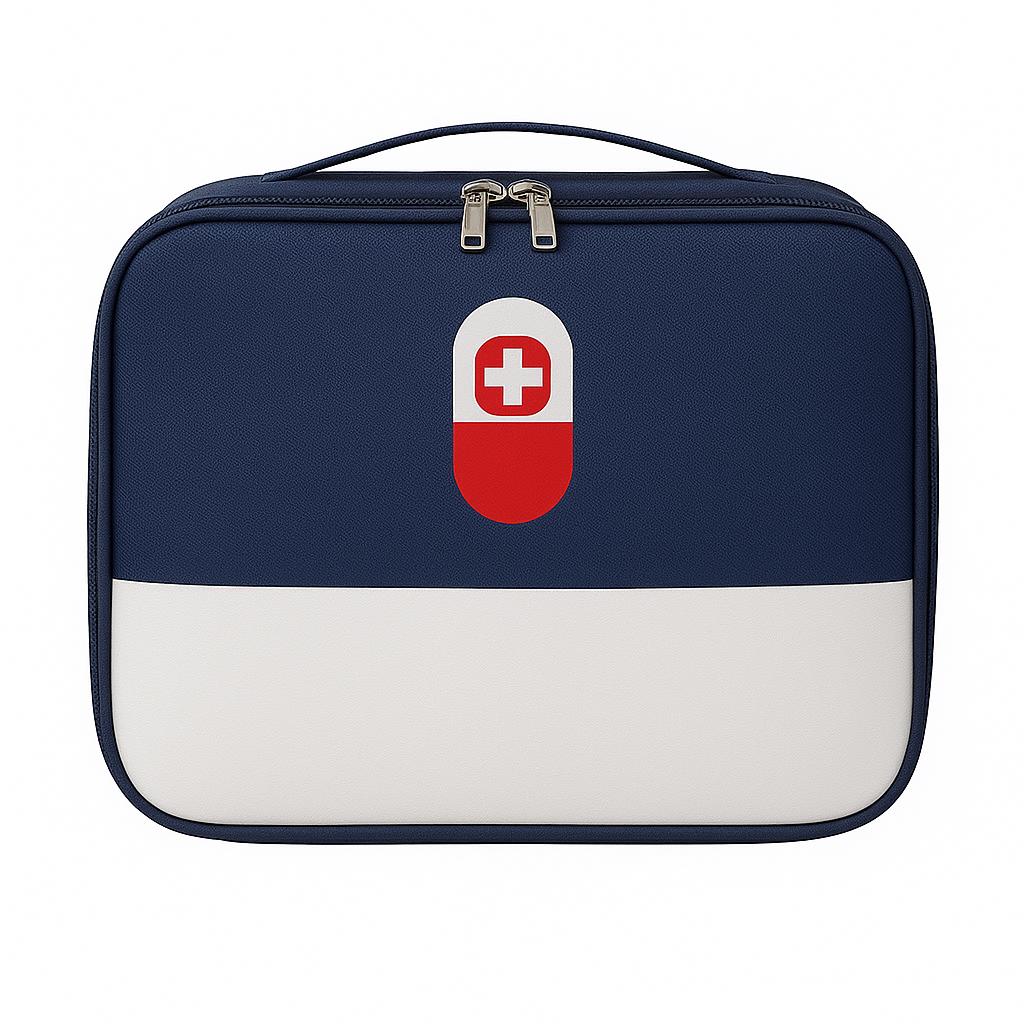 Necessaire de Remédios para Viagem e Primeiros Socorros - Mandatory