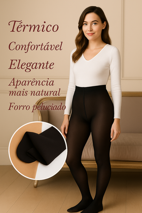 Meia-calça Térmica ThermoSlim Lux – Elegância e Calor em Viagens de Inverno - Mandatory