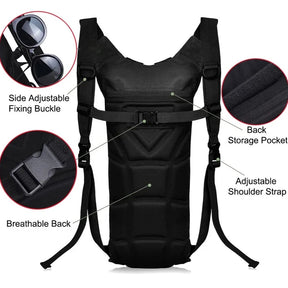 Mochila Tática Impermeável com Bolsa de Hidratação 3L - Mandatory