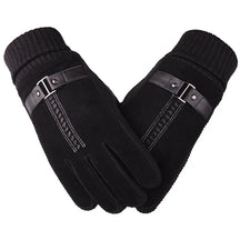 Luvas Grossas masculinas Camurça Couro Frio Rigoroso - Mandatory