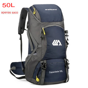 Mochila de Camping 50L Aventuras ao Ar Livre COM Capa de Chuva - Mandatory