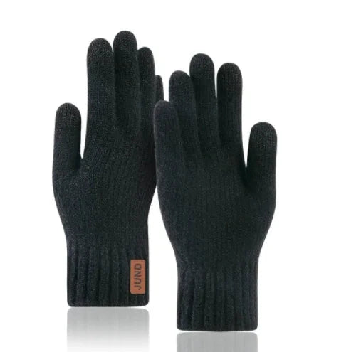 Luvas Masculinas de Malha em Lã com TouchhScreen - Mandatory